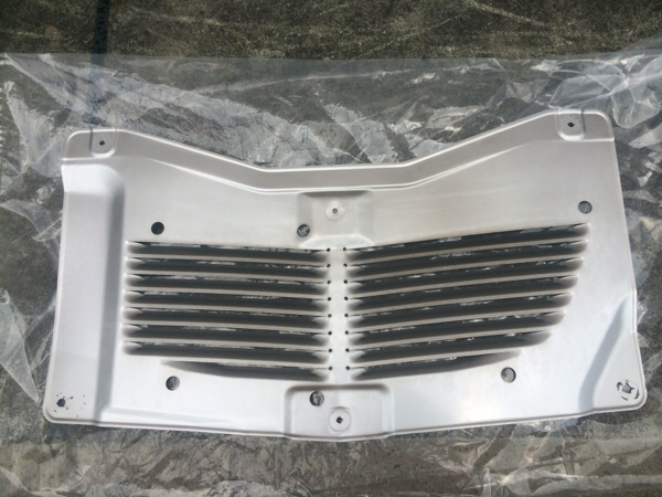 新品 RALLIART ランエボ89 ラリーアートエンジンフードフィンパネル 