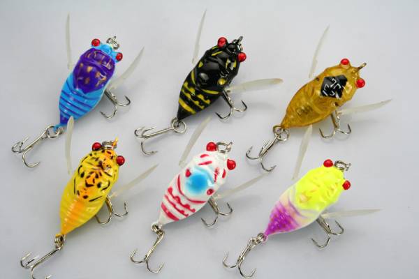 蝉軍団豪華6個 バス トラウト ルアー 釣り セミ せみ 虫 ポッパー 売買されたオークション情報 Yahooの商品情報をアーカイブ公開 オークファン Aucfan Com