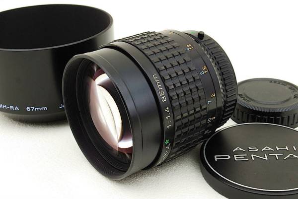 SMC PENTAX A☆85/1.4 レンズフード、キャップ他（☆レア☆美品☆SMC 