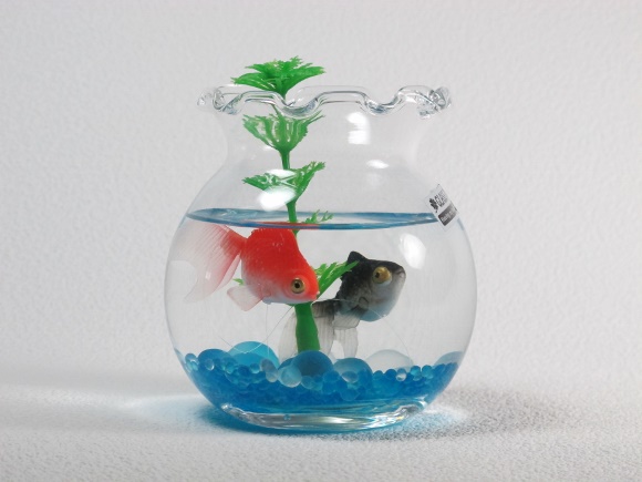 置物 金魚 ガラス 琉園 tittot 高級ガラス工藝 限定作品 台湾 台湾瑠璃