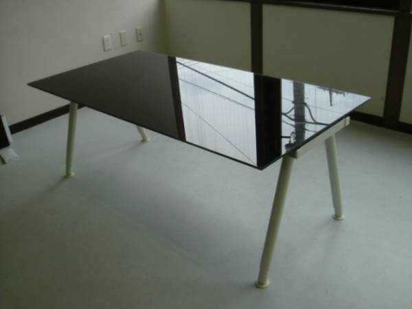 引取り限定 東京 八王子 中古 IKEA デスク GALANT ガラスデスクB(IKEA