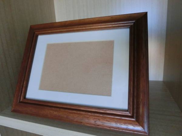 一条工務店 フォトフレーム 写真立て マホガニー 木製 m(木製フレーム 