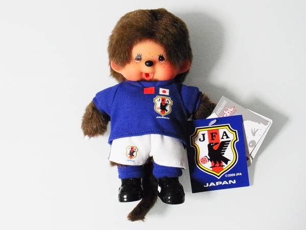 新品 セキグチ サッカー W杯 日本代表 モンチッチ ゆるキャラ