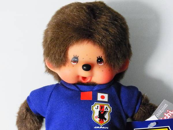 新品 セキグチ サッカー W杯 日本代表 モンチッチ ゆるキャラ