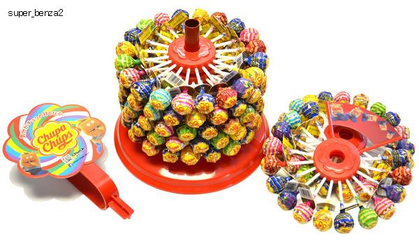 Chupa Chaps チュッパチャプス 観覧車ディスプレイ 135本入 飴 キャンディ 売買されたオークション情報 Yahooの商品情報をアーカイブ公開 オークファン Aucfan Com