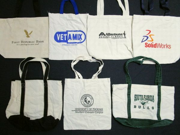 US輸入☆エコバッグ/トートバッグ 23枚セット☆古着卸 手提げ(エコ