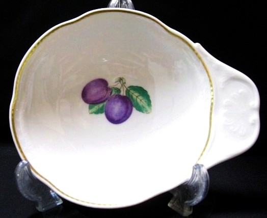 湯呑・皿】 陶芸家 小松華功 作 小松華功 四方皿 しぐれ桜絵 桜守と桜