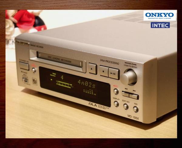 ONKYO INTEC205シリーズ MD-105X 分解整備済み 美品！(一般)｜売買され
