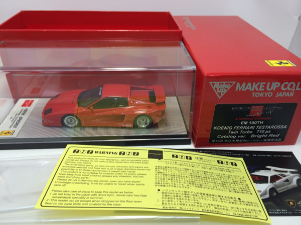 メイクアップ1/43 ケーニッヒ フェラーリ テスタロッサ EM100TH(BBR