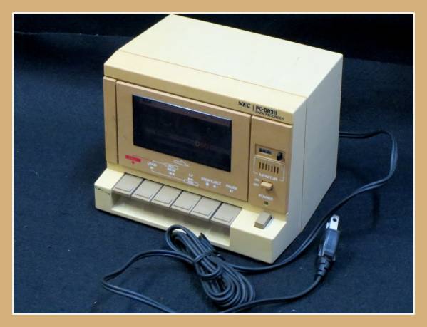 IE299 NEC データレコーダ PC-DR311 日本電気 カセット テープ(テープ