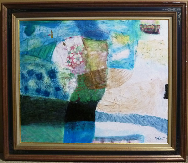 新入荷 多田祐子 叱られて 肉筆コラージュ 抽象画 真作 抽象画 売買されたオークション情報 Yahooの商品情報をアーカイブ公開 オークファン Aucfan Com