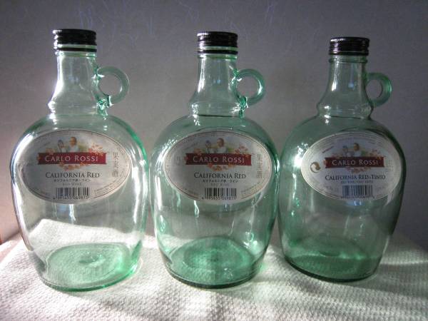 ☆空き瓶☆カルロロッシ☆ワイン☆3本セット☆(雑貨)｜売買された