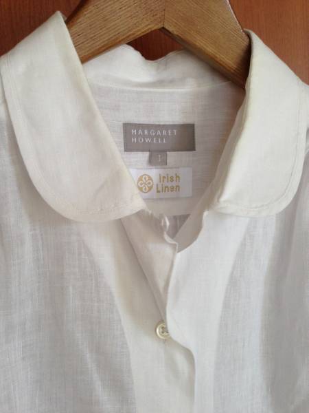 マーガレットハウエル アイリッシュリネン シャツ リネン100%
