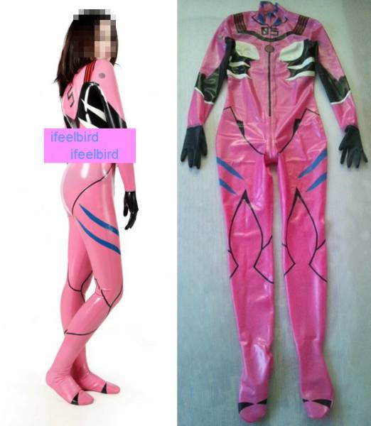エヴァ アスカ コスプレ プラグスーツ ラバー ラテックス ラバー プラグスーツ 【公式通販】