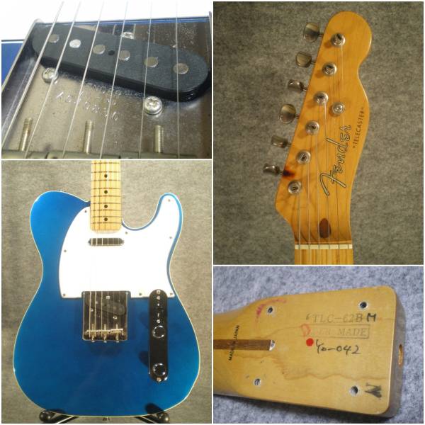 ☆Fender Japan TLC-62B Aシリアル☆オーダー・メイド☆美品