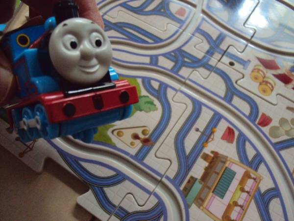 USEDチャギントン・パズルタウン＆未使用トーマス・パズルレール 
