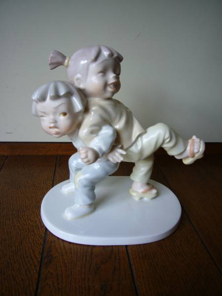 乃りたけ陶房【童子人形】小島豪／生産終了品 ノリタケ(ノリタケ