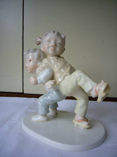 乃りたけ陶房【童子人形】小島豪／生産終了品 ノリタケ(ノリタケ