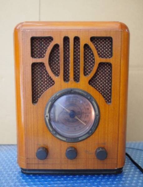 中古◇ ANDO ノスタルジックラジオ AM/FM アンティーク調(アンティーク 