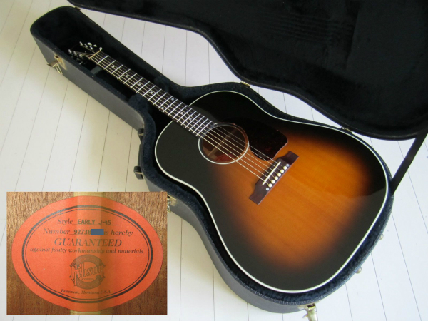 美品【Gibson EARLY J-45】1998年製 純正ハードケース付属(ギブソン 