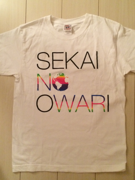 ☆SEKAI NO OWARI earth Tシャツ セカオワ グッズ☆おまけ付(タレント