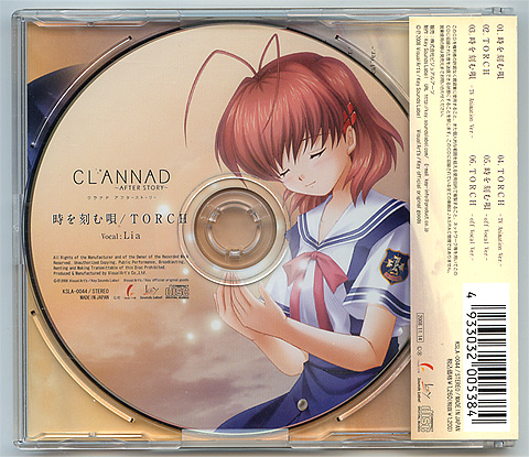 クラナド CD[時を刻む唄/TORCH] Lia/麻枝准 CLANNAD AFTER STORY