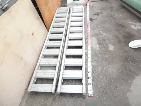 KOMATSUコマツ/アルミブリッジ/あゆみ板/重機運搬/車載工具く-86 