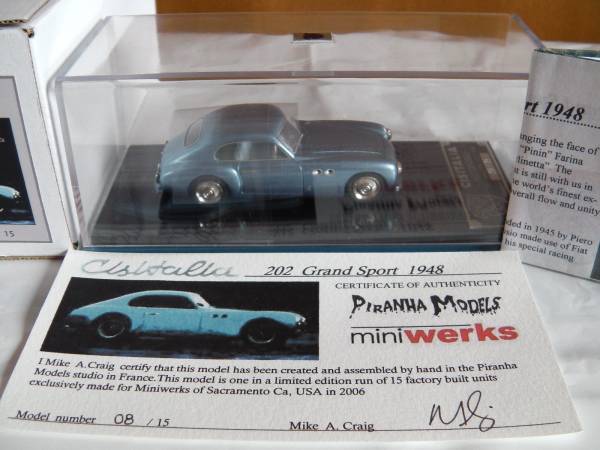 ☆限定品 チシタリア 202 Grand Sport 1948 miniwerks
