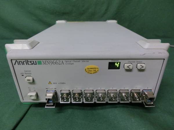 ☆アンリツ MN9662A OPTICAL CHANNEL SELECTOR ANRITSU☆(アマチュア 