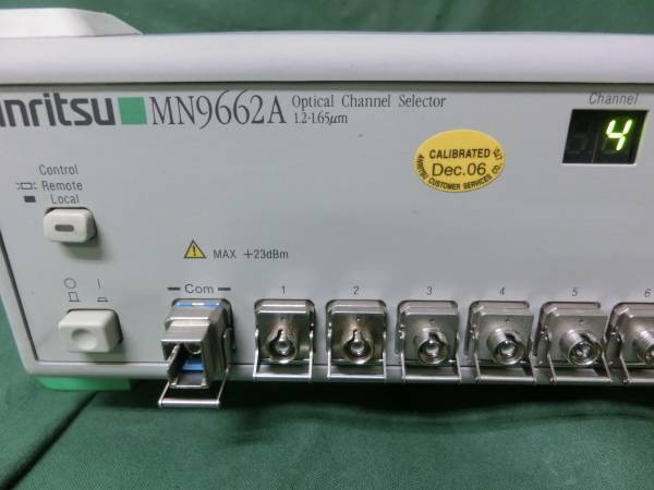 ☆アンリツ MN9662A OPTICAL CHANNEL SELECTOR ANRITSU☆(アマチュア 