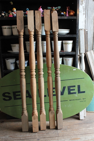 古い木製バラスター支柱アンティーク ガーデニングdiyビンテージ 建具 売買されたオークション情報 Yahooの商品情報をアーカイブ公開 オークファン Aucfan Com