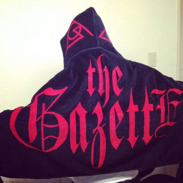 THE GazettE フードタオル 氣志團万博2014 ガゼット(タレントグッズ