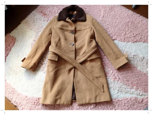 【D&G ドルチェ＆ガッバーナ】ファー付きショートコート　38