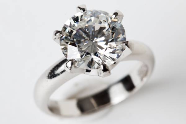 ☆1円～／大粒☆3.096ct天然ダイヤモンドpt/リング☆_1