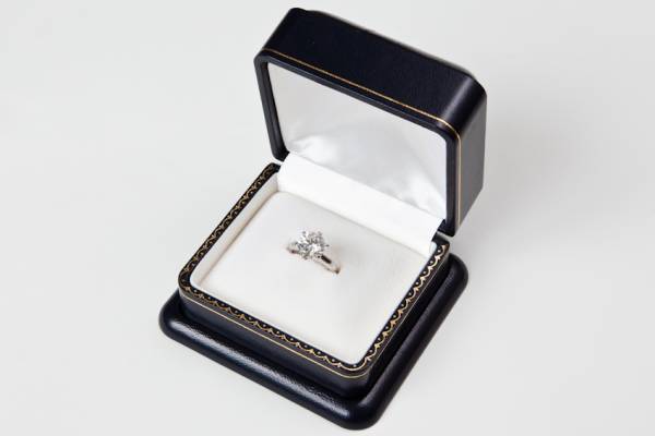 ☆1円～／大粒☆3.096ct天然ダイヤモンドpt/リング☆_2