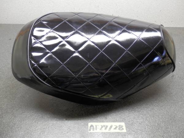 ご確認お願いします zx スーパーDIO af27af28 d)エナメルダイヤ柄ブラックシート AF27/AF28