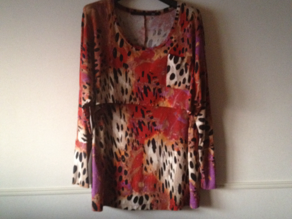 luvya ラヴヤ 授乳 カットソー チュニック レオパ フォクシー