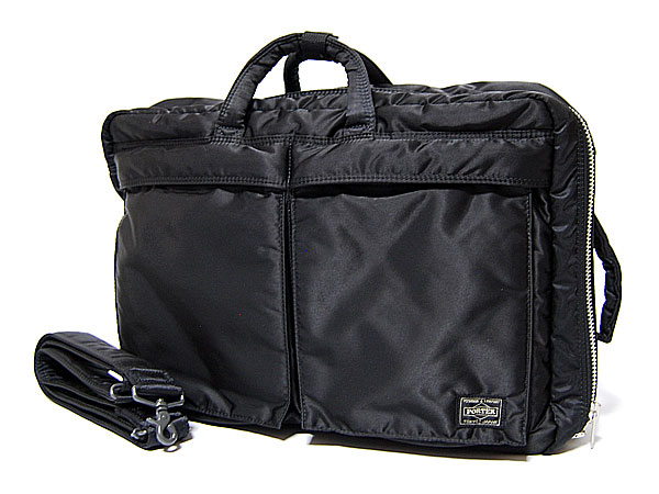 吉田カバン ポーター PORTER タンカー ブリーフケース 3way キムタク 超美品*PORTERタンカー3WAYブリーフケース黒*キムタク リュック