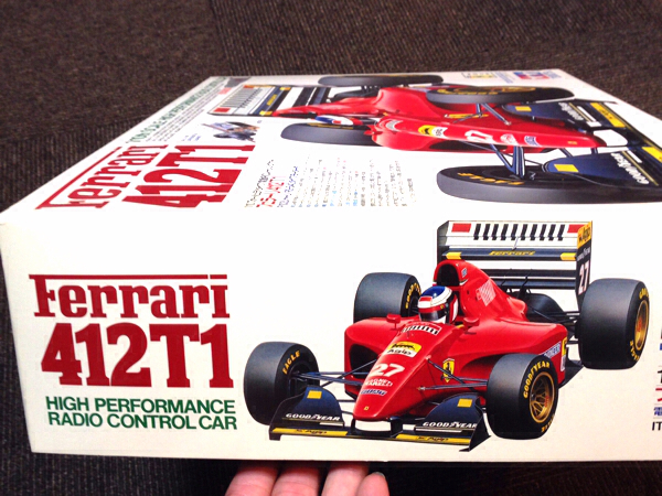 値下げ！絶版 タミヤ フェラーリ412T1新品未組立(田宮模型)｜売買され  
