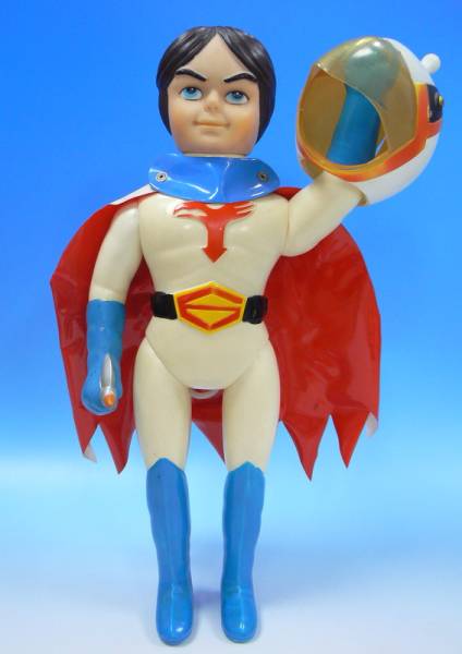 難あり ガッチャマン トーキング ソフビ 中嶋製作所 当時物 マスダヤ 大鷲の健 激レア 当時物 中嶋製作所 トーキング ガッチャマン(ソフビ)｜売買され