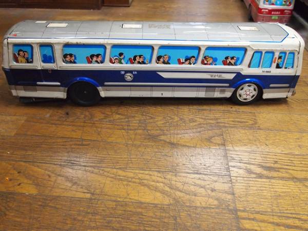 国鉄 ハイウェイバス ブリキ 74センチ 浅草玩具(自動車)｜売買された