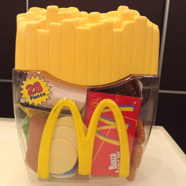 マクドナルド　トイザラス　フードセット マクドナルド『プレイフード セット』トイザらス 中古(マクドナルド