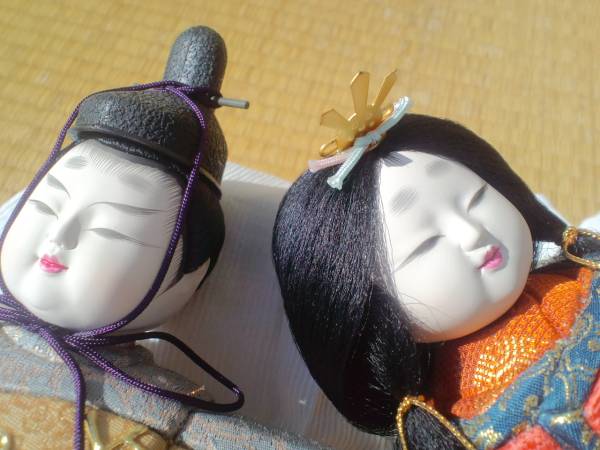 名川春光作 木目込人形 立雛 中古美品(ひな人形)｜売買された 