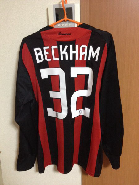 ACミランユニベッカム背番号32 サッカー 本田圭佑イタリア(セリエA