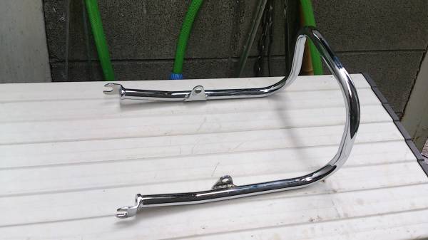 純正 GT250用 タンデムバー グラブバー*gt350gt550gt750gt380(スズキ用