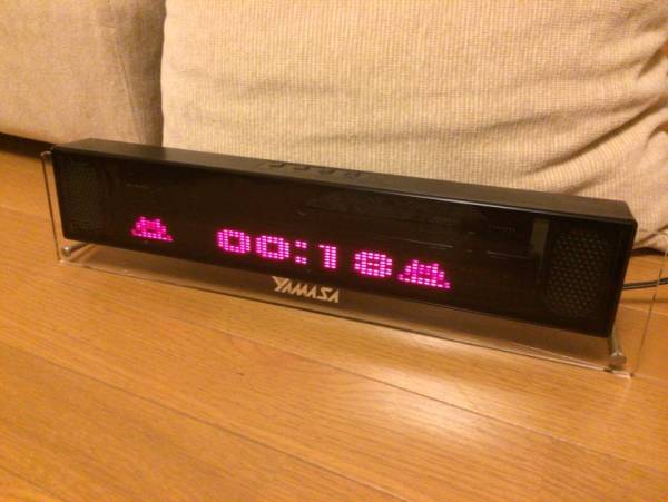 キングパルサー ドット時計 デジタル時計 中古(パチンコ、パチスロ