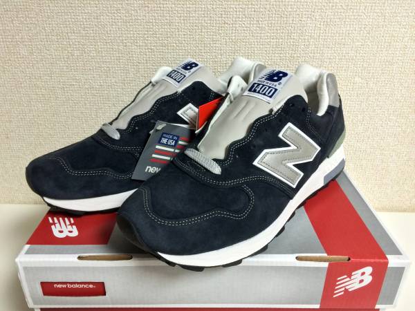 J.Crew別注New Balance M1400NV 27.5cmネイビー×グレーUSA製 紺