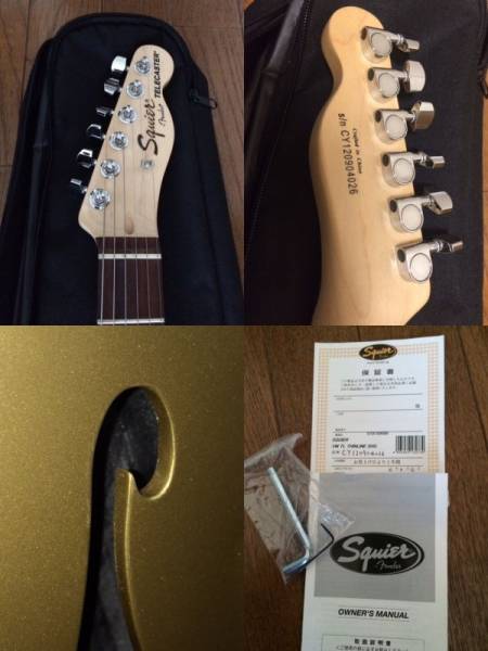 SQUIER VM TELECASTER THINLINE テレキャスター シンライン(フェンダー