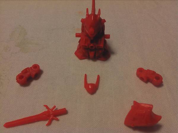 ジャンク品 ガン消し 機竜士 レッドランダー ／検 ガンドラゴン