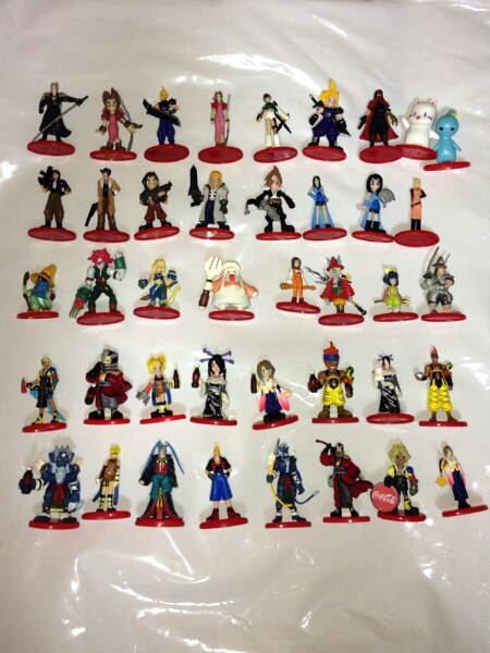 FF7/FF8/FF9/FF10 コカ・コーラ おまけ フィギュア 41体(ファイナル